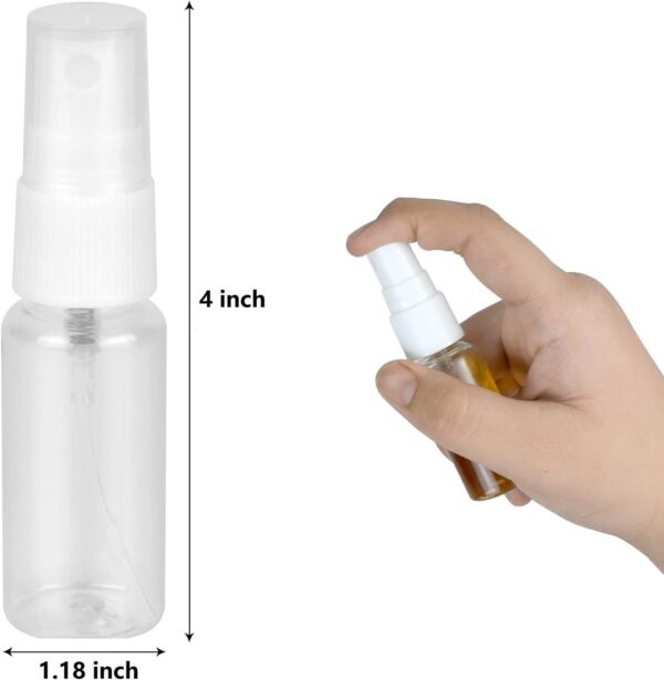 FOHOLA 2 Pack Spray Bottle, 1 oz/30ml Mini Spray Bottle, Empty Travel Bottles, Fine Mist Spray Bottles for Hair, Toiletry (2) - Image 7