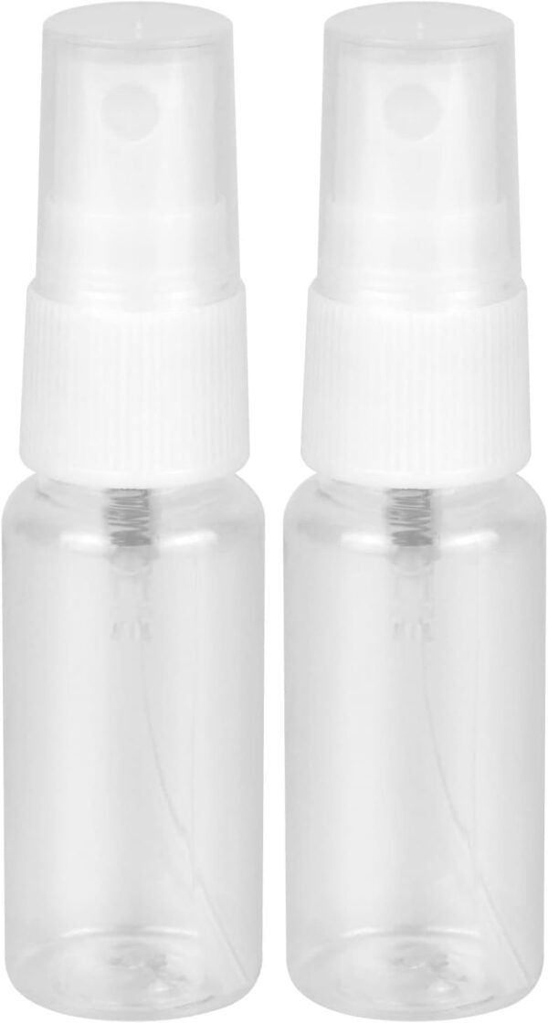 FOHOLA 2 Pack Spray Bottle, 1 oz/30ml Mini Spray Bottle, Empty Travel Bottles, Fine Mist Spray Bottles for Hair, Toiletry (2)