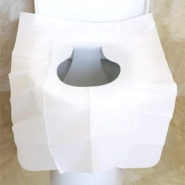 Disposable Toilet Seat Cover 60 Pcs,Extra Large,Flushable,Travel and Pocket Size - Image 9