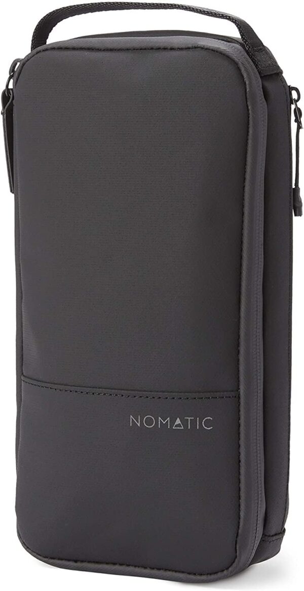 NOMATIC Toiletry Bag for Travel - Great for Travel Size Toiletries - Travel Essentials Wash Bag - Travel Makeup Bag, (Black), Small V2