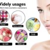 10 Gram Sample Containers with Lids, 10Pcs Clear Sample Jars, Small Cosmetic Travel Containers for Makeup, Lotion, Cream, Powder, 10 ML Mini Containers with Lids - Image 6