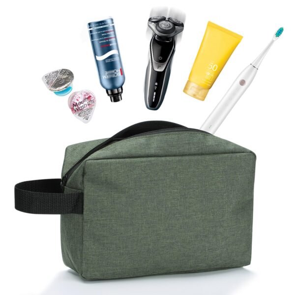 Etercycle Toiletry Bag for Men, Portable Travel Toiletry Organizer Bag,Shaving Bag for Toiletries Accessories (Army Green) - Image 5