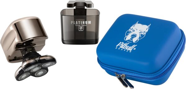 Skull Shaver Pitbull Travel Case for Pitbull Series Shavers, Blue, L, Modern - Image 2