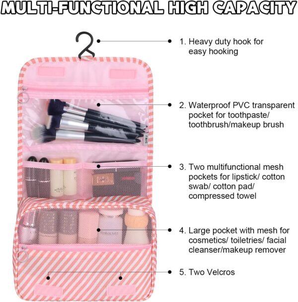 8 Pcs Packing Cubes for Travel, Travel Cubes Set Foldable Suitcase Organizer Lightweight Luggage Storage Bag - Image 2