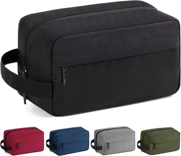 Vorspack Travel Toiletry Bag for Men - Large Toiletries Bag Water Resistant Hanging Dopp Kit Travel Bag for Toiletries Accessories Gifts