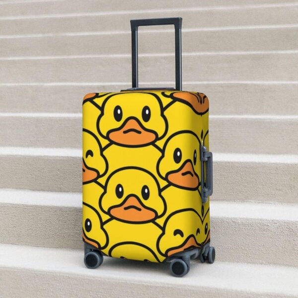 Fsugnioe Cartoon Rubber Duck Elastic Travel Luggage Cover Travel Suitcase Protective Cover For Trunk Case Apply To 19''-32'' Suitcase Covermedium - Image 8