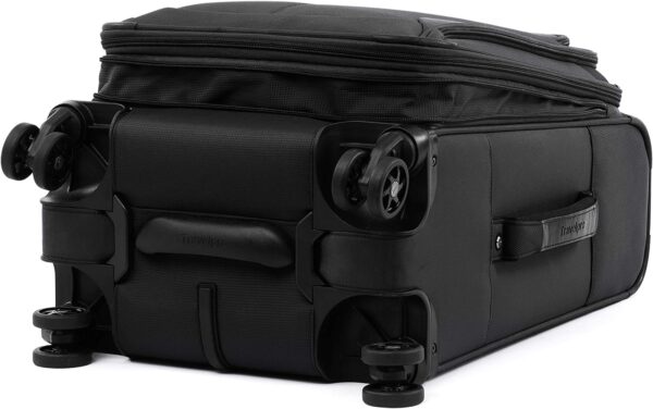 Travelpro Tourlite Softside Expandable Luggage with 4 Spinner Wheels, Lightweight Suitcase, Men and Women, Black, Carry-On 21-Inch - Image 3