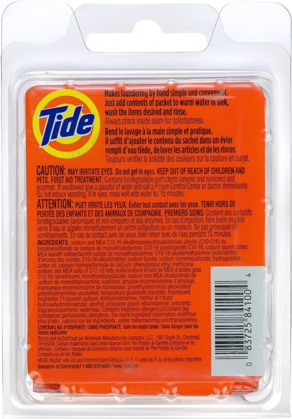 Tide Liquid Travel Sink Packets, 3-Count - Image 2