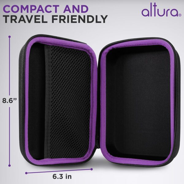 Altura Photo Electronic Organizer Travel Case, Hard Protective EVA Cord Travel Pouch - Tech Power Bank & Charger and Cable Case Carrying Bag - Travel Case Accessories & Cruise Essentials Must Haves - Image 3