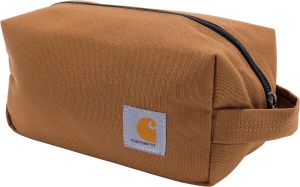 Carhartt Travel Kit, Durable Toiletry Organizer Bag, Travel Kit (Carhartt Brown)