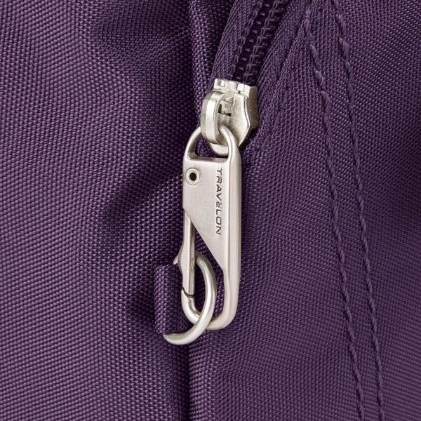 Travelon Anti-Theft Essential Messenger Bag (Purple) - Image 7