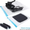 10Pack Travel Space Saver Bags (4 x S, 3 x L, 3 xL), Reusable KFYM Vacuum Travel Storage Bag, Saves 75% of Storage Space, Roll-Up Compression, No Need For Vacuum Machine Or Pump - Image 2