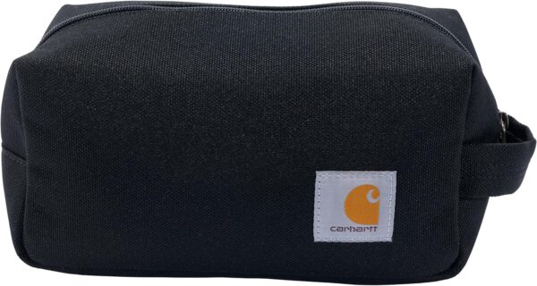 Carhartt Travel Kit, Durable Toiletry Organizer Bag, Black, One Size